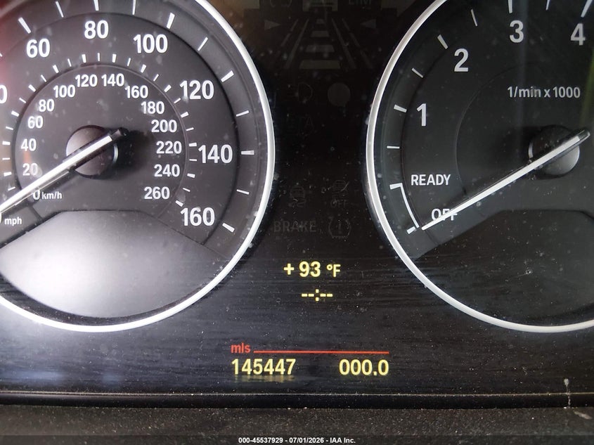 2012 BMW VIN WBA3A5G55CNP16745 IAAI salvage auction — NORMAL WEAR, Clear-Dealer Only (Arizona), sold $300 on 2026-07-28 (photo 7)