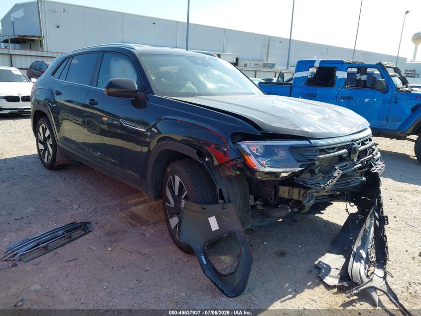2026 Volkswagen Atlas cross sport VIN 1V2WC2CA0TC216594 IAAI salvage auction — FRONT END, Enterprise Vehicles Clear Only (Texas), sold $11,500 on 2026-07-23 (photo 1)