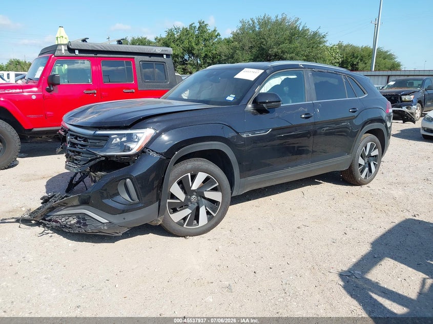 2026 Volkswagen Atlas cross sport VIN 1V2WC2CA0TC216594 IAAI salvage auction — FRONT END, Enterprise Vehicles Clear Only (Texas), sold $11,500 on 2026-07-23 (photo 2)