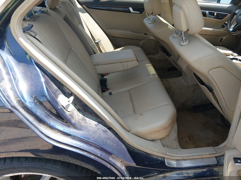 2013 Mercedes-benz C-klasse VIN WDDGF4HB8DR269672 IAAI salvage auction — FRONT END, Salvage (South Carolina), sold $500 on 2026-08-05 (photo 8)