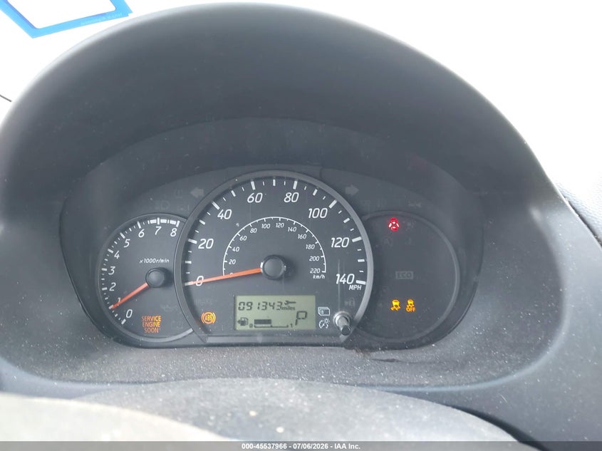 2020 Mitsubishi Mirage VIN ML32A5HJ4LH009731 IAAI salvage auction — FRONT END, Salvage Title, sold $1,650 on 2026-10-02 (photo 7)