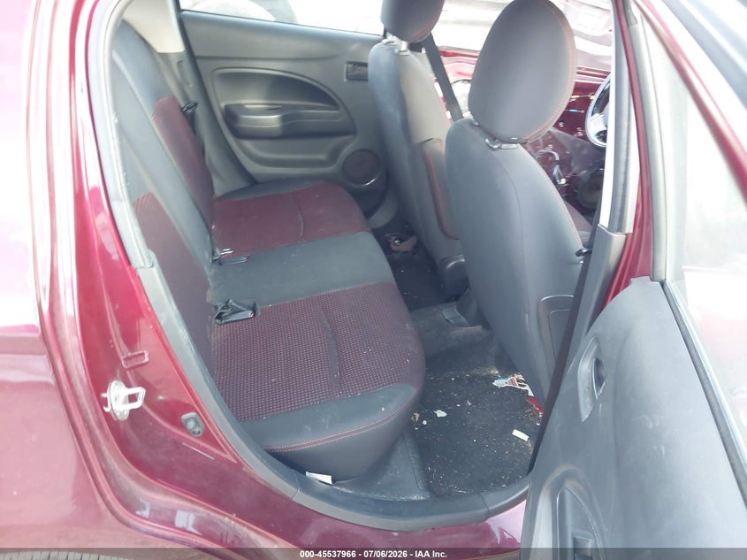 2020 Mitsubishi Mirage VIN ML32A5HJ4LH009731 IAAI salvage auction — FRONT END, Salvage Title, sold $1,650 on 2026-10-02 (photo 8)