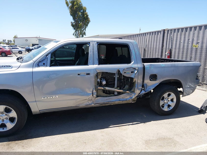 2021 Ram 1500 VIN 1C6SRFFT8MN643974 IAAI salvage auction — LEFT SIDE, Wait Title, sold $9,900 on 2026-09-29 (photo 6)