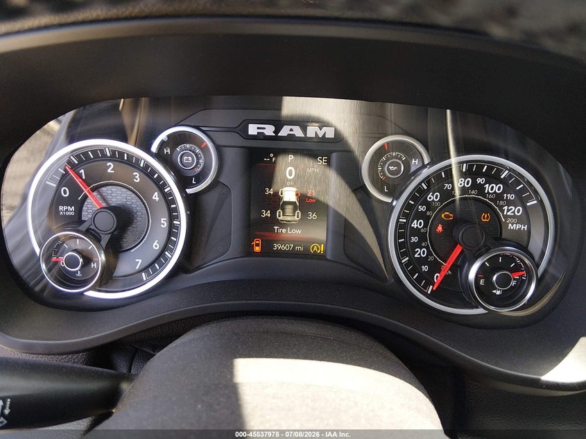 2021 Ram 1500 VIN 1C6SRFFT8MN643974 IAAI salvage auction — LEFT SIDE, Wait Title, sold $9,900 on 2026-09-29 (photo 7)