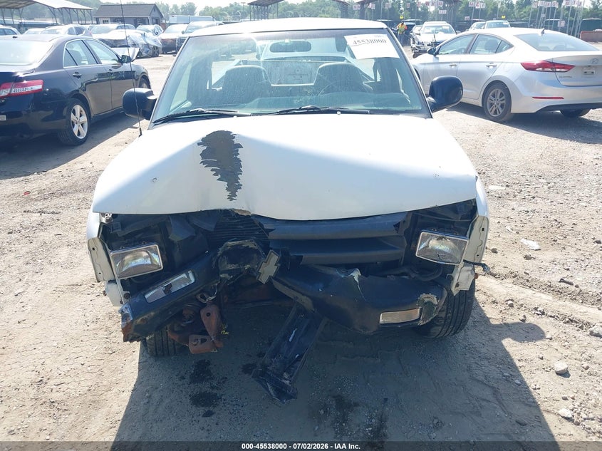 1996 Chevrolet S truck VIN 1GCCS14X8TK208057 IAAI salvage auction — NORMAL WEAR, Clear (Maryland), sold $275 on 2026-07-09 (photo 6)