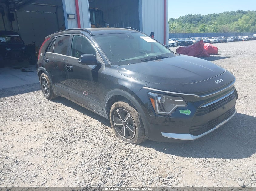 2023 Kia Niro VIN KNDCS3LF8P5075941 IAAI salvage auction — SIDE, Salvage (New Jersey), sold $7,300 on 2026-08-02 (photo 1)