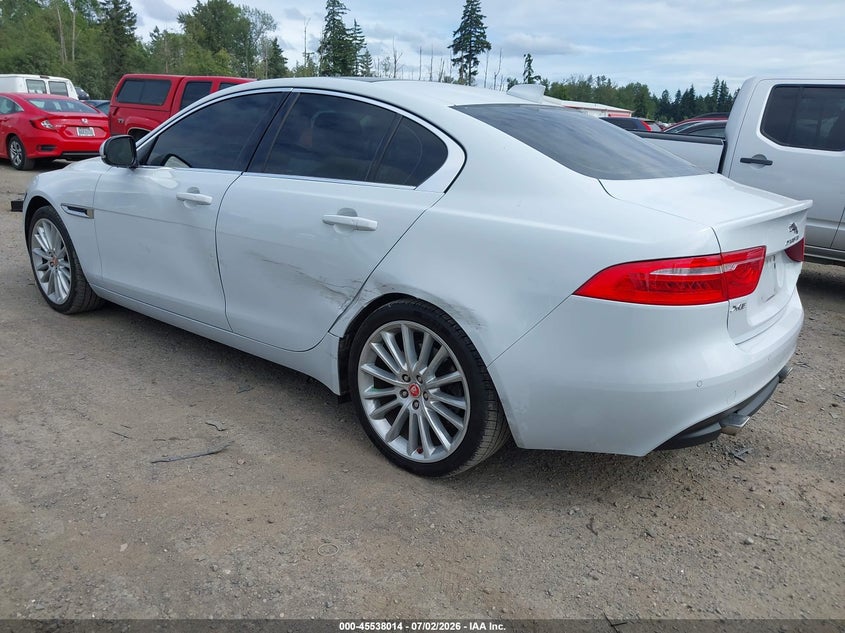 2017 Jaguar Xe VIN SAJAN4BVXHA946619 IAAI salvage auction — SIDE, Bill Of Sale (Washington), sold $5,300 on 2026-07-12 (photo 3)
