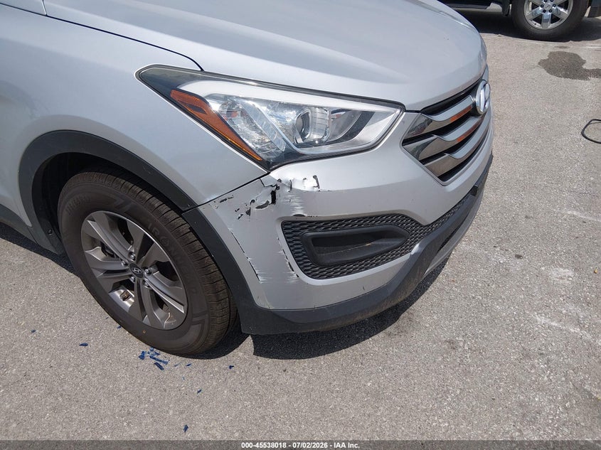 2016 Hyundai Santa fe VIN 5XYZT3LB7GG318490 IAAI salvage auction — NORMAL WEAR, Clear (Missouri), sold $1,750 on 2026-07-30 (photo 6)