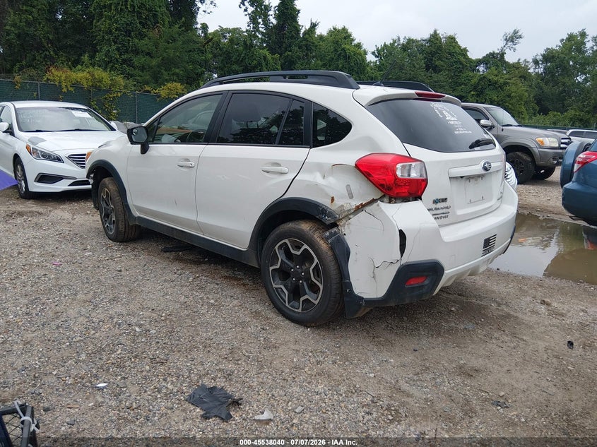 2015 Subaru Xv VIN JF2GPAAC1F9307109 IAAI salvage auction — NORMAL WEAR, Clear (Maryland), sold $475 on 2026-07-23 (photo 3)