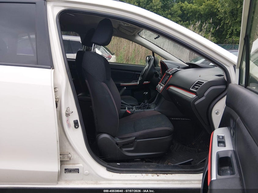 2015 Subaru Xv VIN JF2GPAAC1F9307109 IAAI salvage auction — NORMAL WEAR, Clear (Maryland), sold $475 on 2026-07-23 (photo 5)
