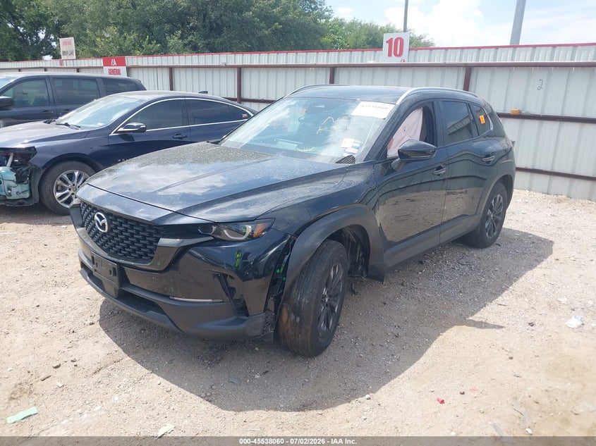 2025 Mazda Cx-50 VIN 7MMVABBM8SN350626 IAAI salvage auction — LEFT FRONT, Enterprise Vehicles Clear Only (Texas), sold $12,550 on 2026-07-09 (photo 2)
