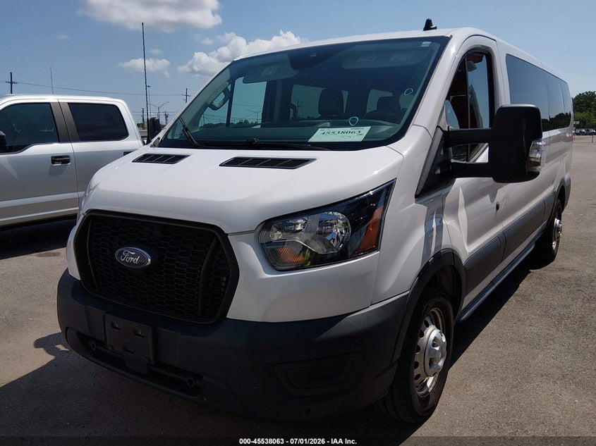 2023 Ford Transit-350 VIN 1FBAX9Y88PKA06937 IAAI salvage auction — NORMAL WEAR, Sf97 (Washington), sold $21,400 on 2026-09-03 (photo 2)