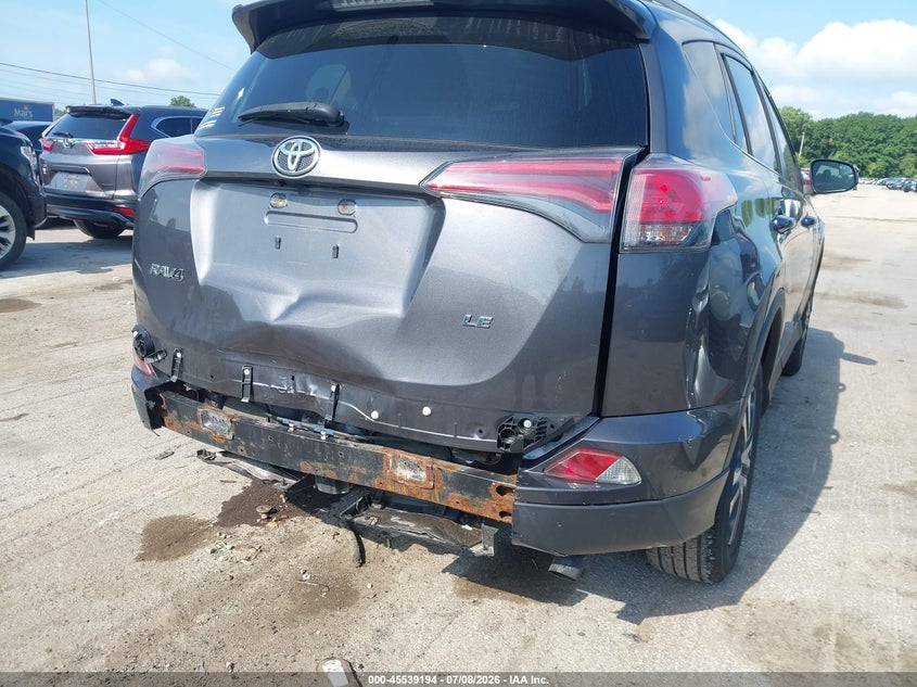 2016 Toyota Rav 4 VIN JTMZFREV2GJ079626 IAAI salvage auction — REAR END, Salvage (Ohio), sold $5,700 on 2026-07-28 (photo 6)