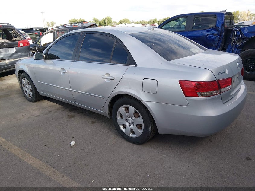 2008 Hyundai Sonata VIN 5NPET46C18H313076 IAAI salvage auction — LEFT & RIGHT, Salvage (Utah), sold $225 on 2026-07-30 (photo 3)