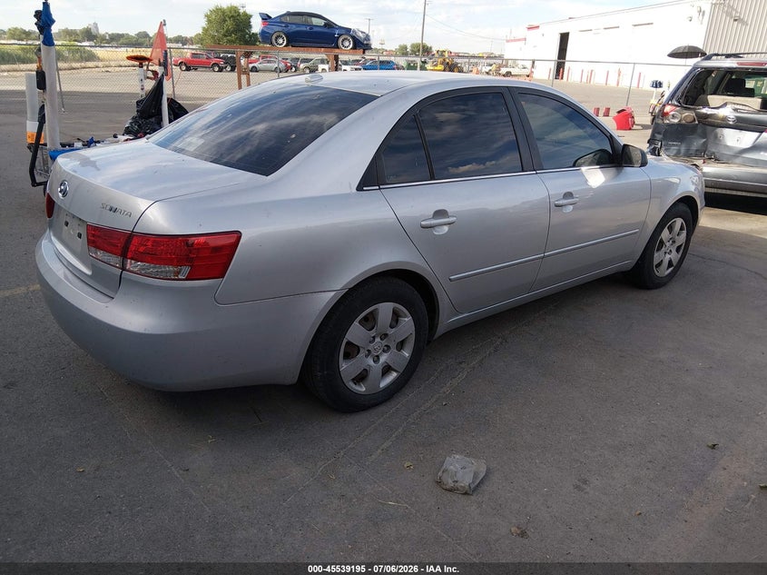 2008 Hyundai Sonata VIN 5NPET46C18H313076 IAAI salvage auction — LEFT & RIGHT, Salvage (Utah), sold $225 on 2026-07-30 (photo 4)