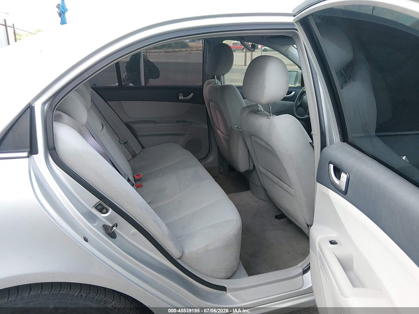 2008 Hyundai Sonata VIN 5NPET46C18H313076 IAAI salvage auction — LEFT & RIGHT, Salvage (Utah), sold $225 on 2026-07-30 (photo 8)