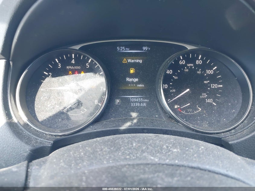 2016 Nissan Rogue VIN KNMAT2MT0GP607870 IAAI salvage auction — NORMAL WEAR, Original (Texas), sold $1,250 on 2026-07-29 (photo 7)