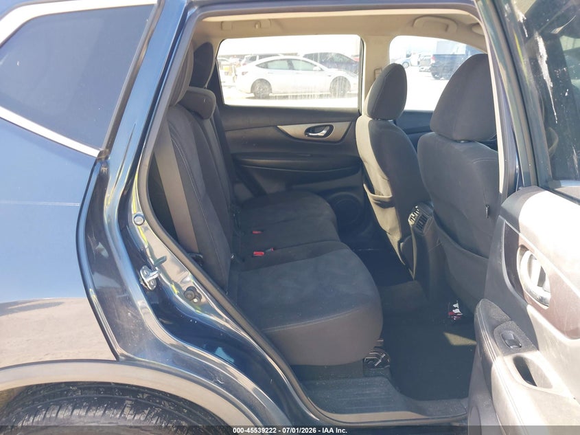 2016 Nissan Rogue VIN KNMAT2MT0GP607870 IAAI salvage auction — NORMAL WEAR, Original (Texas), sold $1,250 on 2026-07-29 (photo 8)