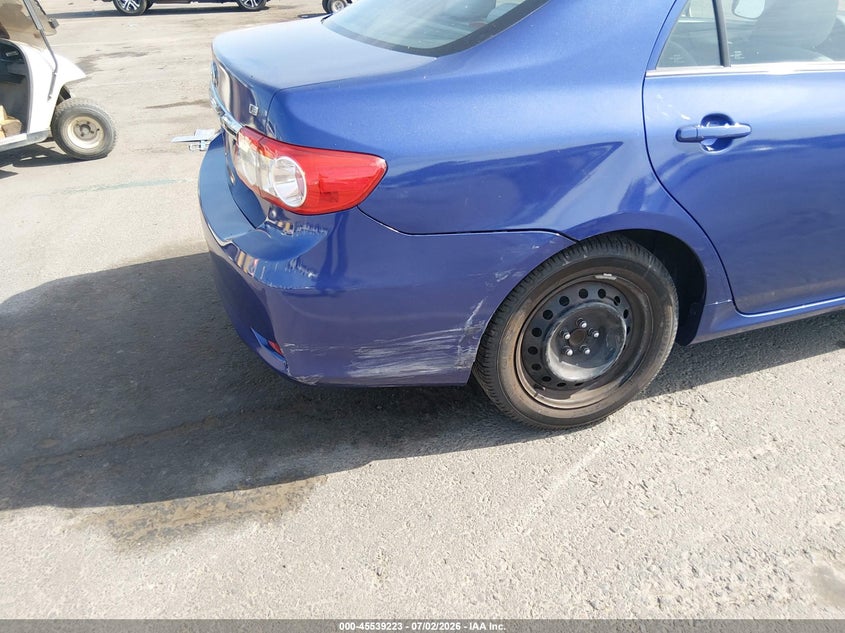 2013 Toyota Corolla VIN 5YFBU4EE6DP205570 IAAI salvage auction — RIGHT REAR, Salvage Title, sold $1,400 on 2026-07-22 (photo 6)