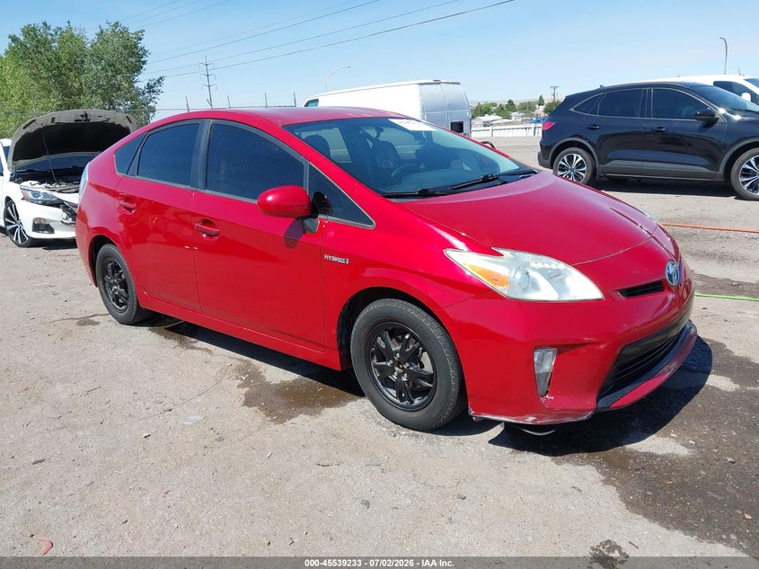 2013 Toyota Prius VIN JTDKN3DU2D5569529 IAAI salvage auction — NORMAL WEAR, Clear (New Mexico), sold $700 on 2026-07-29 (photo 1)