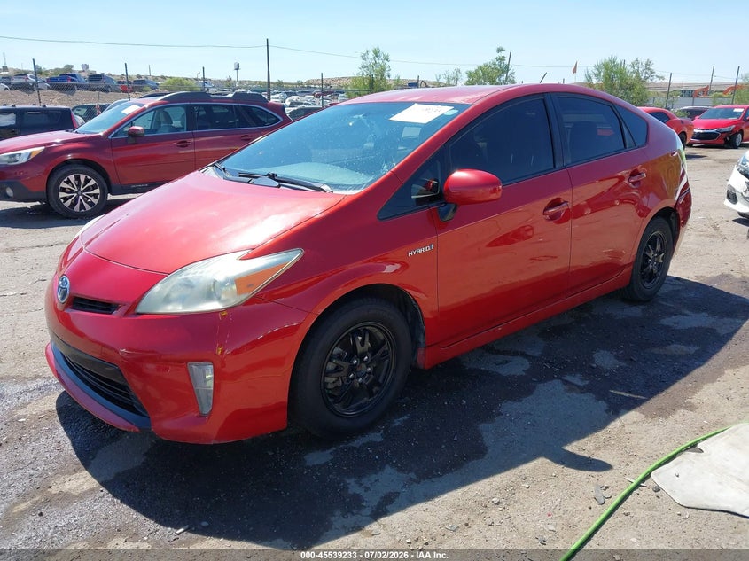 2013 Toyota Prius VIN JTDKN3DU2D5569529 IAAI salvage auction — NORMAL WEAR, Clear (New Mexico), sold $700 on 2026-07-29 (photo 2)