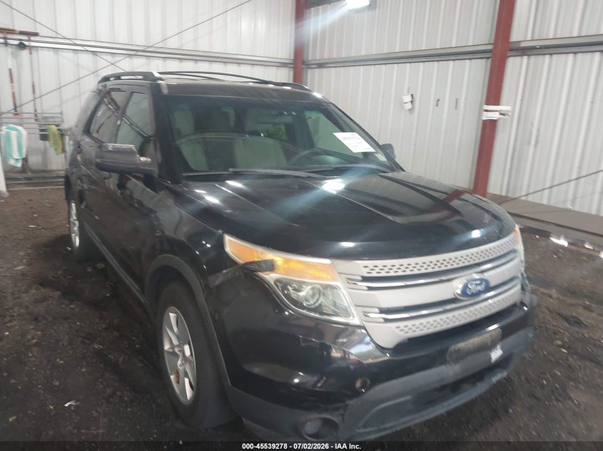 2012 Ford Explorer VIN 1FMHK7B80CGA55029 IAAI salvage auction — FRONT END, Clear (Virginia), sold $875 on 2026-07-19 (photo 1)