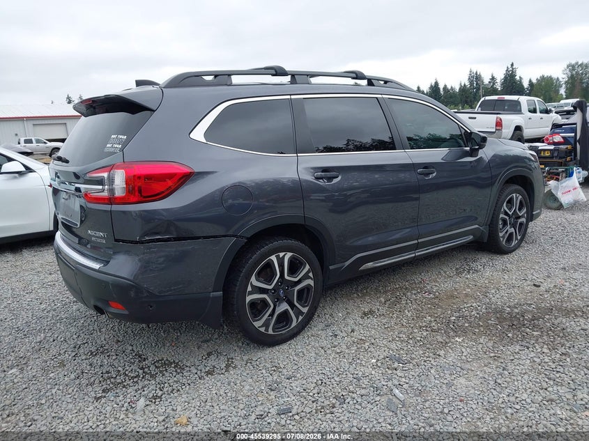 2024 Subaru Ascent VIN 4S4WMAUDXR3424181 IAAI salvage auction — REAR END, Salvage Title, sold $14,600 on 2026-08-02 (photo 4)