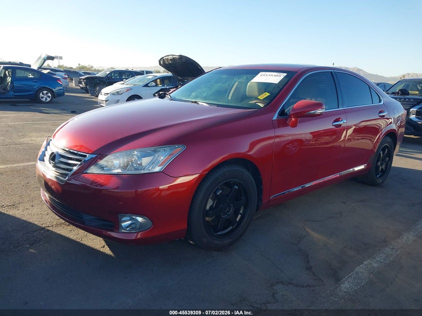 2012 Lexus ES VIN JTHBK1EG2C2501302 IAAI salvage auction — RIGHT FRONT, Salvage (Arizona), sold $675 on 2026-07-28 (photo 2)