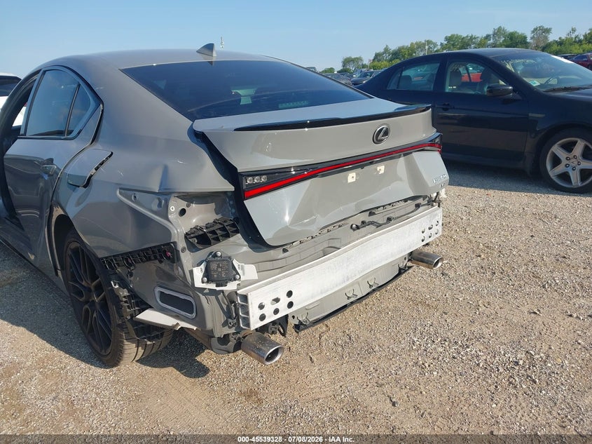 2024 Lexus Is VIN JTHGZ1E20R5035723 IAAI salvage auction — REAR END, Salvage Title, sold $22,300 on 2026-08-24 (photo 6)