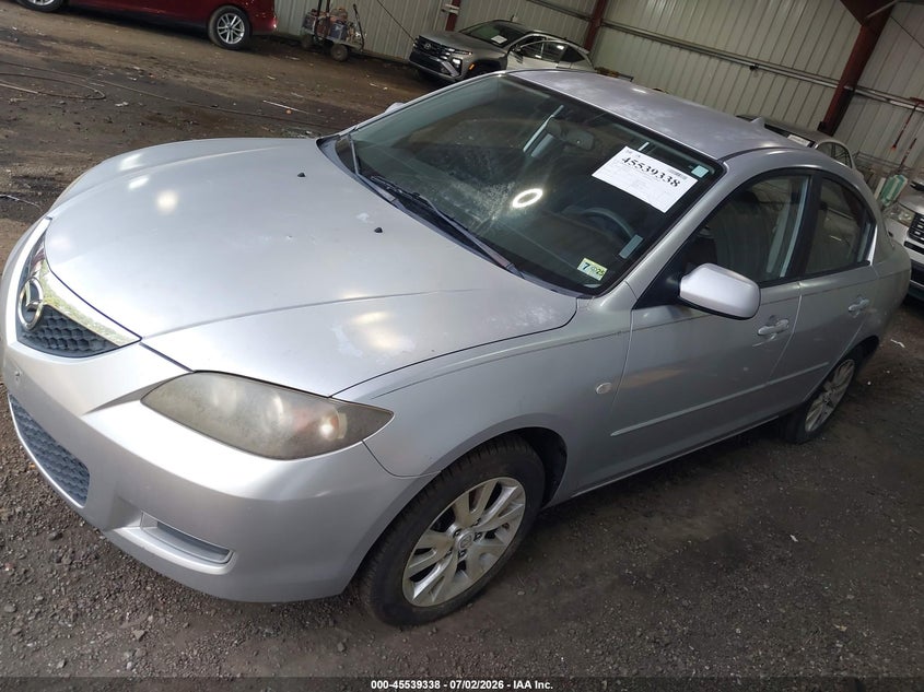2008 Mazda 3 VIN JM1BK32F781866676 IAAI salvage auction — NORMAL WEAR, Clear (Virginia), sold $275 on 2026-07-09 (photo 2)