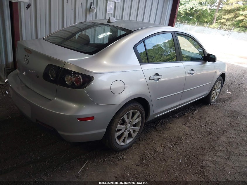2008 Mazda 3 VIN JM1BK32F781866676 IAAI salvage auction — NORMAL WEAR, Clear (Virginia), sold $275 on 2026-07-09 (photo 4)