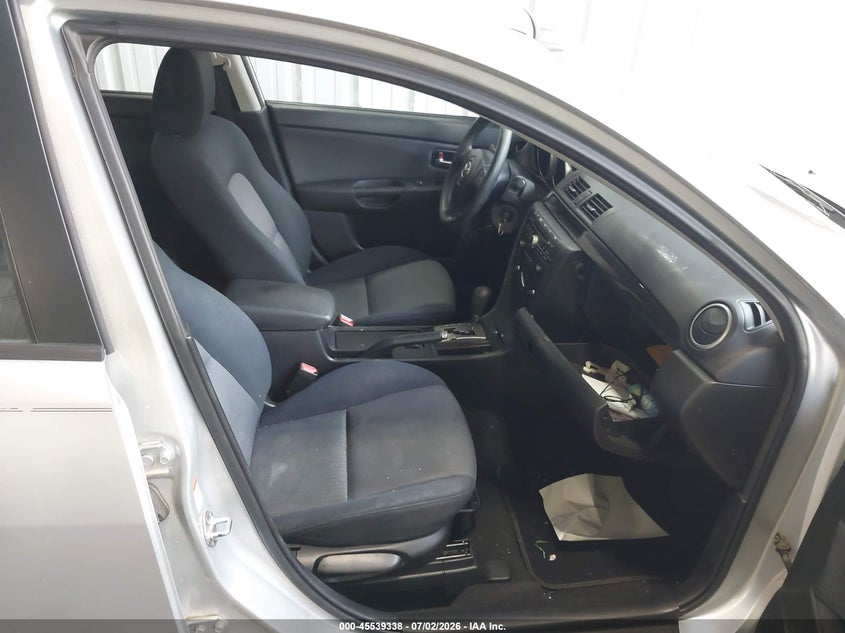 2008 Mazda 3 VIN JM1BK32F781866676 IAAI salvage auction — NORMAL WEAR, Clear (Virginia), sold $275 on 2026-07-09 (photo 5)