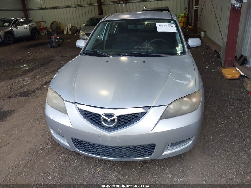 2008 Mazda 3 VIN JM1BK32F781866676 IAAI salvage auction — NORMAL WEAR, Clear (Virginia), sold $275 on 2026-07-09 (photo 6)