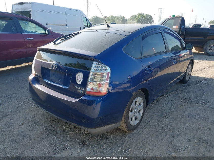 2008 Toyota Prius VIN JTDKB20U387743353 IAAI salvage auction — NORMAL WEAR, Clear (Indiana), sold $375 on 2026-07-22 (photo 4)