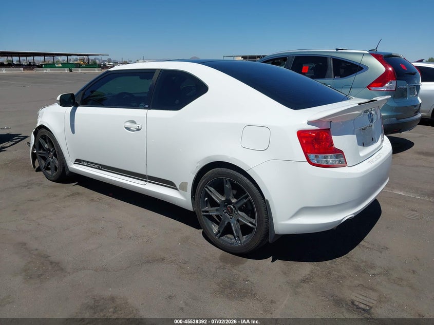 2012 Scion Tc VIN JTKJF5C72C3037295 IAAI salvage auction — LEFT FRONT, Salvage Title, sold $850 on 2026-07-28 (photo 3)