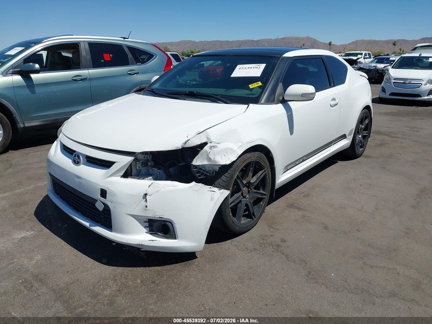 2012 Scion Tc VIN JTKJF5C72C3037295 IAAI salvage auction — LEFT FRONT, Salvage Title, sold $850 on 2026-07-28 (photo 6)