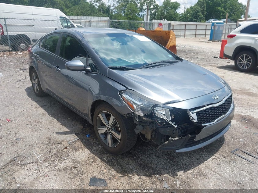2018 Kia Forte VIN 3KPFL4A71JE189349 IAAI salvage auction — FRONT END, Salvage (Georgia), sold $1,100 on 2026-07-23 (photo 1)
