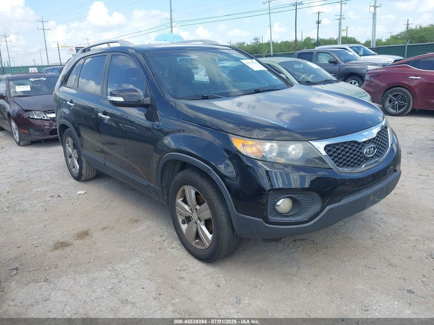 2013 Kia Sorento VIN 5XYKU4A26DG410726 IAAI salvage auction — NORMAL WEAR, Original (Texas), sold $1,325 on 2026-08-01 (photo 1)