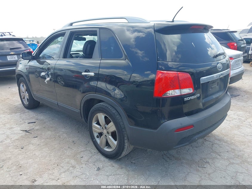 2013 Kia Sorento VIN 5XYKU4A26DG410726 IAAI salvage auction — NORMAL WEAR, Original (Texas), sold $1,325 on 2026-08-01 (photo 3)