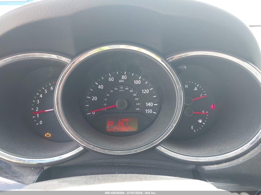2013 Kia Sorento VIN 5XYKU4A26DG410726 IAAI salvage auction — NORMAL WEAR, Original (Texas), sold $1,325 on 2026-08-01 (photo 7)