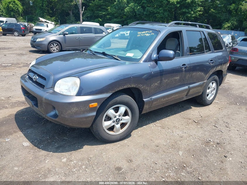 2005 Hyundai Santa fe VIN KM8SC73D95U916453 IAAI salvage auction — NORMAL WEAR, Clear (New York), sold $700 on 2026-07-14 (photo 2)