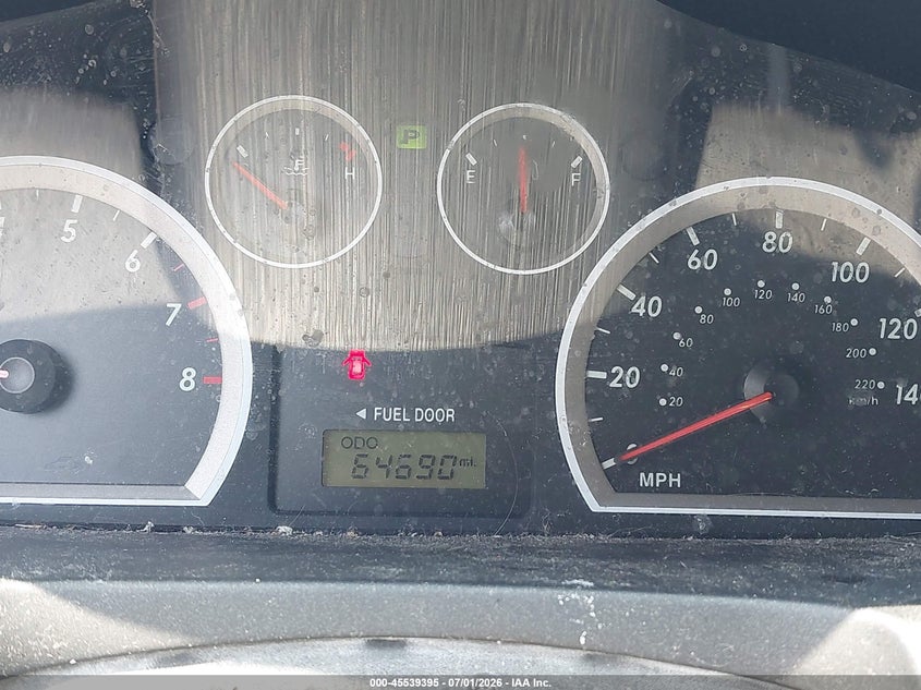 2005 Hyundai Santa fe VIN KM8SC73D95U916453 IAAI salvage auction — NORMAL WEAR, Clear (New York), sold $700 on 2026-07-14 (photo 7)