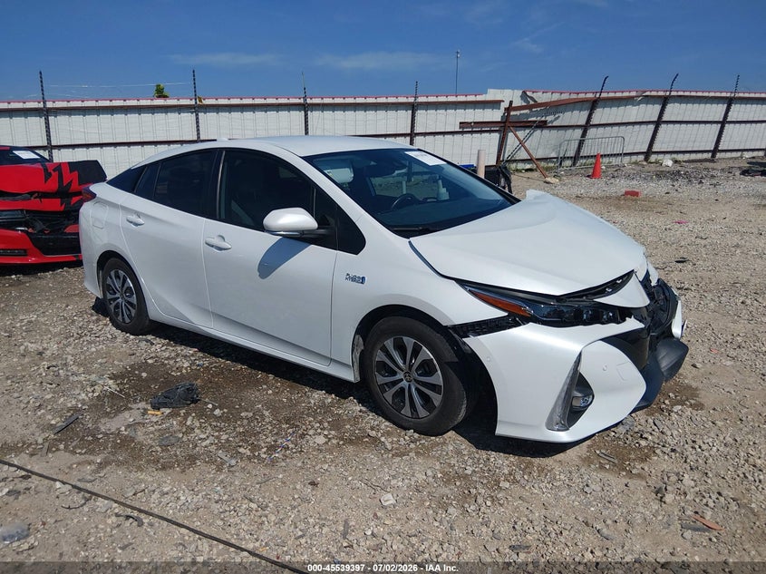 2022 Toyota Prius VIN JTDKAMFP6N3207497 IAAI salvage auction — FRONT END, Salvage (Arkansas), sold $8,000 on 2026-07-30 (photo 1)
