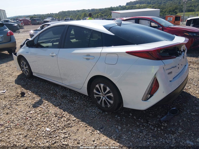 2022 Toyota Prius VIN JTDKAMFP6N3207497 IAAI salvage auction — FRONT END, Salvage (Arkansas), sold $8,000 on 2026-07-30 (photo 3)