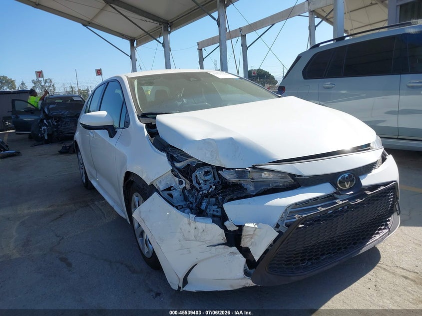 2022 Toyota Corolla VIN JTDEPMAE5N3029390 IAAI salvage auction — FRONT END, Salvage (California), sold $4,000 on 2026-08-01 (photo 6)