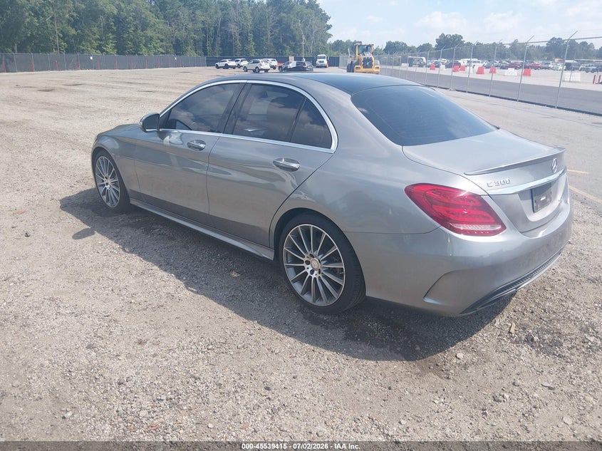 2015 Mercedes-benz C-klasse VIN 55SWF4JB8FU094153 IAAI salvage auction — FRONT END, Salvage (South Carolina), sold $4,050 on 2026-07-29 (photo 3)