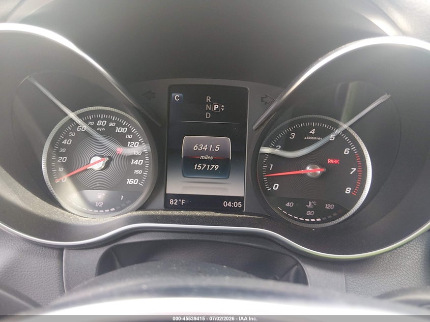 2015 Mercedes-benz C-klasse VIN 55SWF4JB8FU094153 IAAI salvage auction — FRONT END, Salvage (South Carolina), sold $3,350 on 2026-07-26 (photo 7)