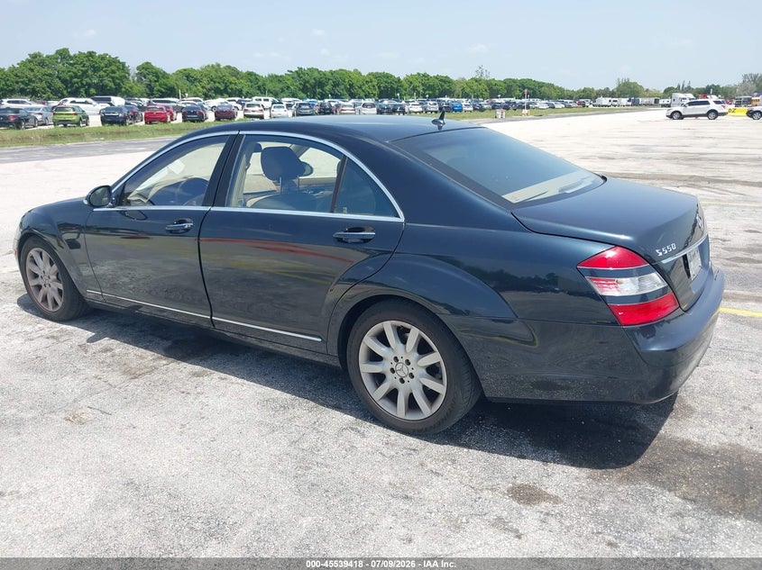 2007 Mercedes-benz S class VIN WDDNG71X97A068801 IAAI salvage auction — NORMAL WEAR, Clear (Florida), sold $600 on 2026-07-17 (photo 3)