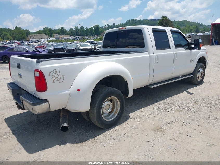 2011 Ford F-350 VIN 1FT8W3DT1BEB85530 IAAI salvage auction — REAR END, Salvage Rebuilt (North Carolina), sold $1,300 on 2026-07-10 (photo 4)