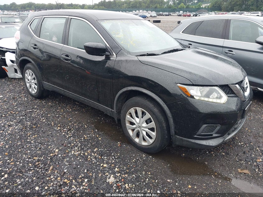 2016 Nissan Rogue VIN KNMAT2MV0GP709400 IAAI salvage auction — FRONT END, Mv-907A (New York), sold $425 on 2026-07-28 (photo 1)